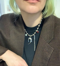 Jumbo ball flame necklace