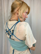 手工废料钩针编织上衣 S