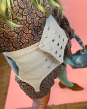 Recycled drip dye tights