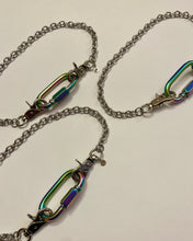 Cadena de bloqueo de mosquetón arcoíris