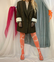 糖果扎染连裤袜