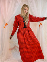 Vestido con lazo y manga abullonada