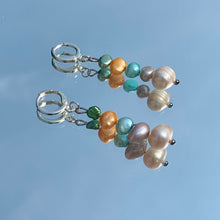Bufanda triangular con aretes SJ X COC - lila