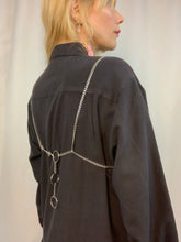 Custom shell chain bra top