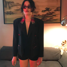 Americana cuadros seda