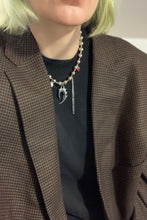 Jumbo ball flame necklace