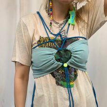 手工废料钩针编织上衣 S