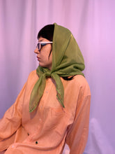 Large sheer square scarf