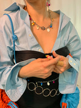 Cinturón/collar de concha perforado personalizado