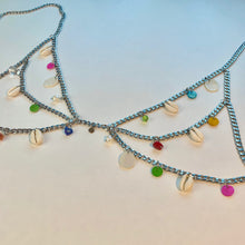 Custom shell chain bra top