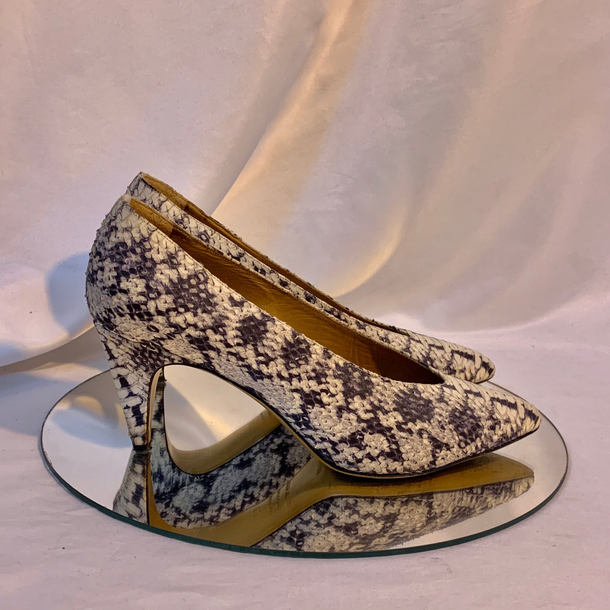 Isabel Marant pre loved snakeskin heels