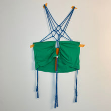 Top de crochet de chatarra hecho a mano XL