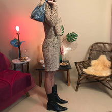 Handmade nude lace sheer set