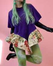 定制睡衣大号花卉 T 恤