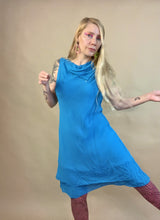 Vestido Y2K de capas transparentes de cristal