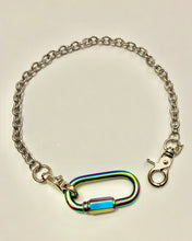 Cadena de bloqueo de mosquetón arcoíris