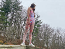 Medias de algodón de azúcar con efecto tie-dye