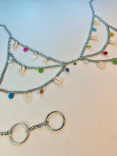 Custom shell chain bra top