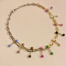 Collar barra cadena mixta