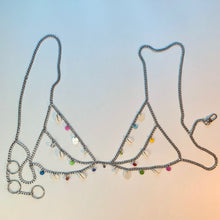 Custom shell chain bra top