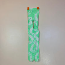 Medias tie-dye verde ácido