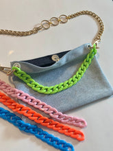 定制升级版牛仔布双色腰包