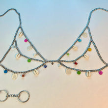 Custom shell chain bra top