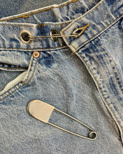 Custom safety pin jorts