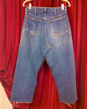 Transformed jean skirt sample