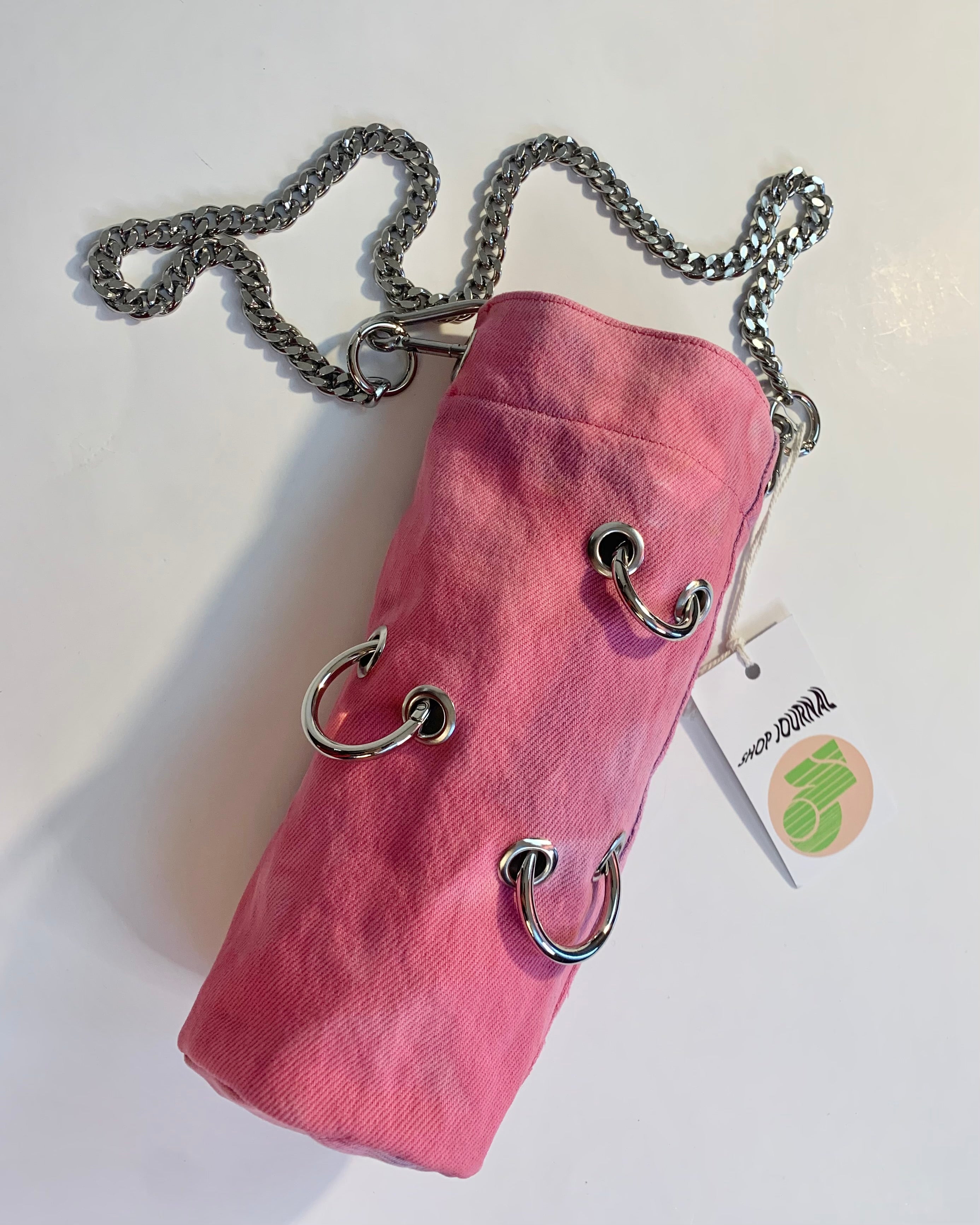 VM X SJ pink grommet ring bucket bag – Shop Journal Vintage