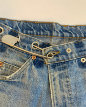 Custom safety pin jorts