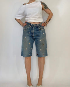 Custom grommet jorts