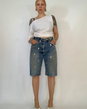 Custom one shoulder cutout ruch tee