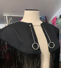 Fringe chain detachable collar