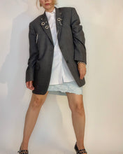 Custom jumbo grommet chain blazer