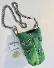 VM X SJ green grommet ring bucket bag