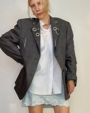 Custom jumbo grommet chain blazer