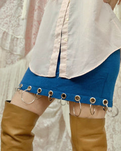 Custom grommet ring mini skirt
