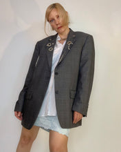 Custom jumbo grommet chain blazer