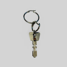 Key clip single earring