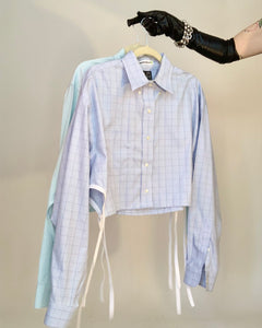 Custom cutout tie button down