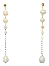 RAFFLE TICKET: Veloura freshwater pearl 16k drop earrings
