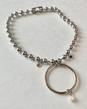 O-ring pearl ball chain collar