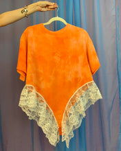 Camiseta negligee con efecto tie-dye reciclada