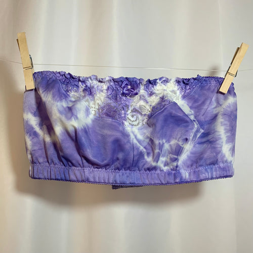 Hand dyed 60’s tube bra