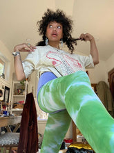 Recycled Ribbit tie dye tights