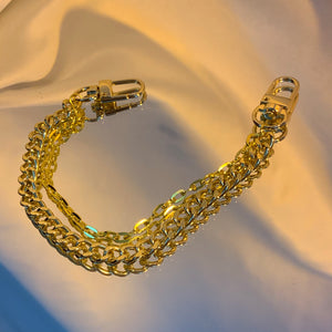 Double chain anklet