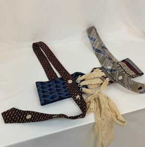 Custom necktie snap bra harness