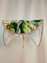 Tropical floral ruffle collar