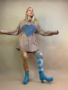 Recycled blueberry muffin drama tights